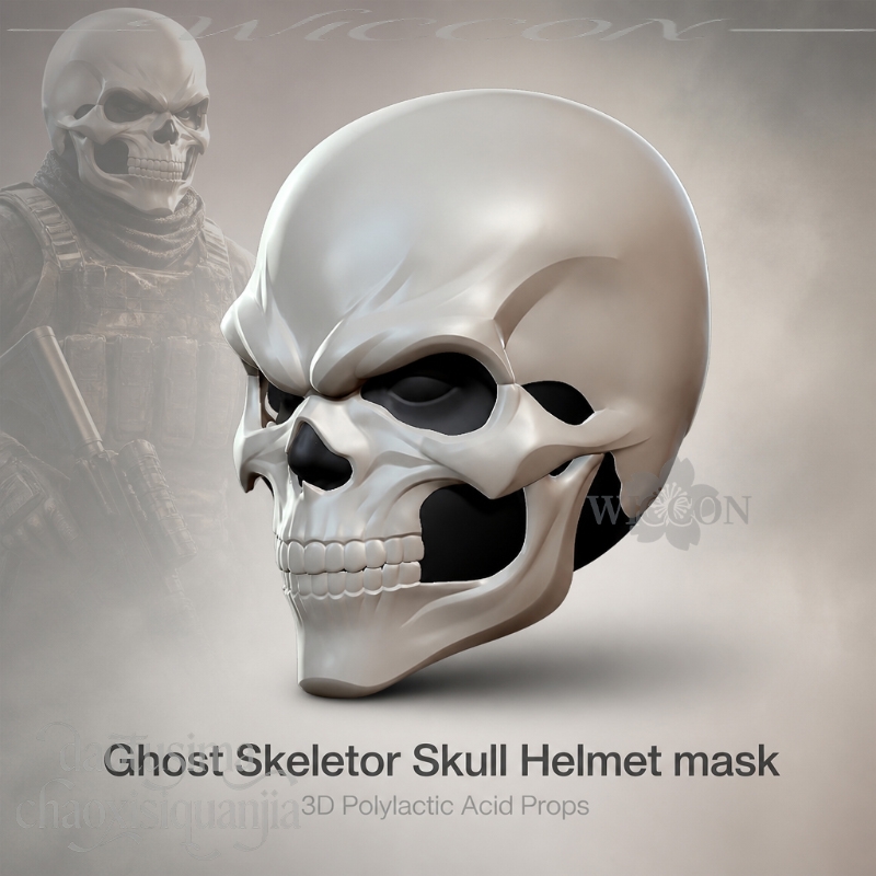 Máscara de Calavera Impresa en - Cosplay Prop 3D Print Settings reseña y precio