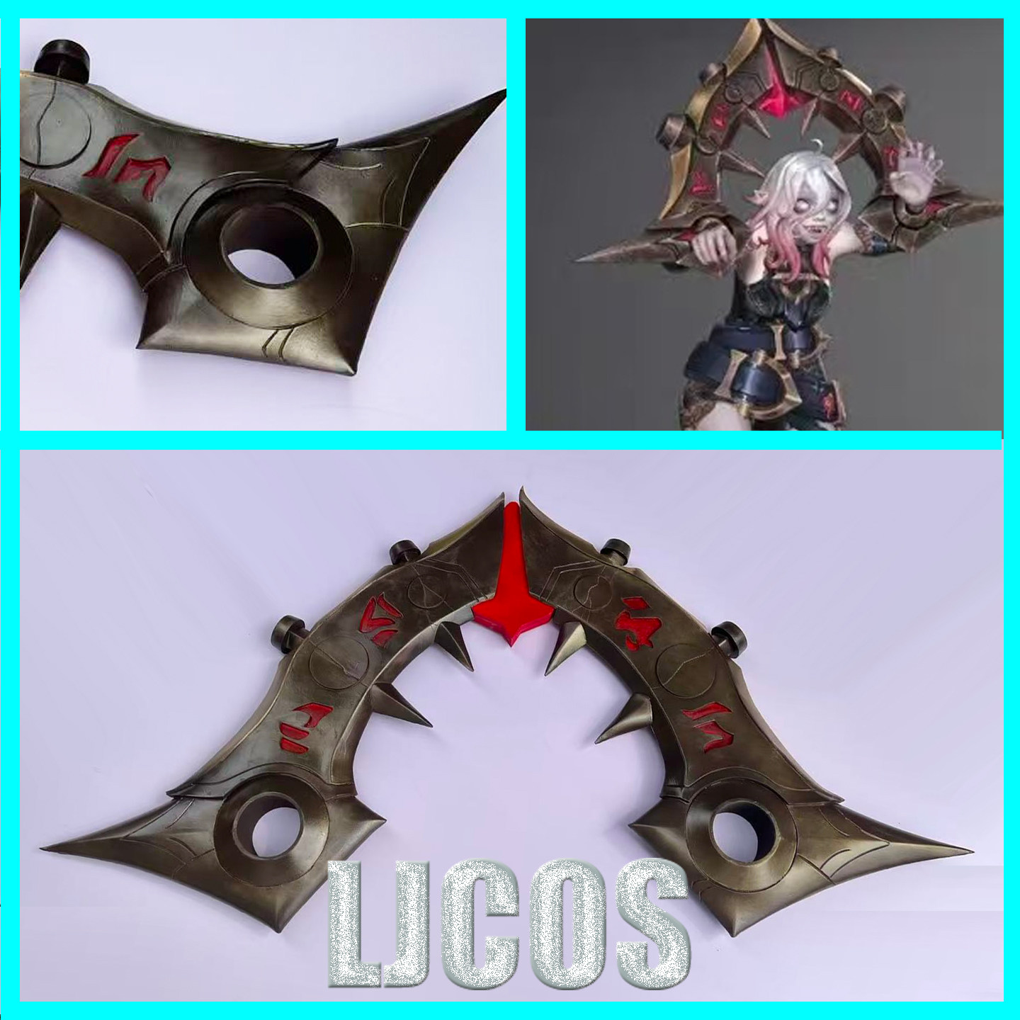 Briar Shackles LOL Accesorios  - Briar Cosplay Prop reseña y precio