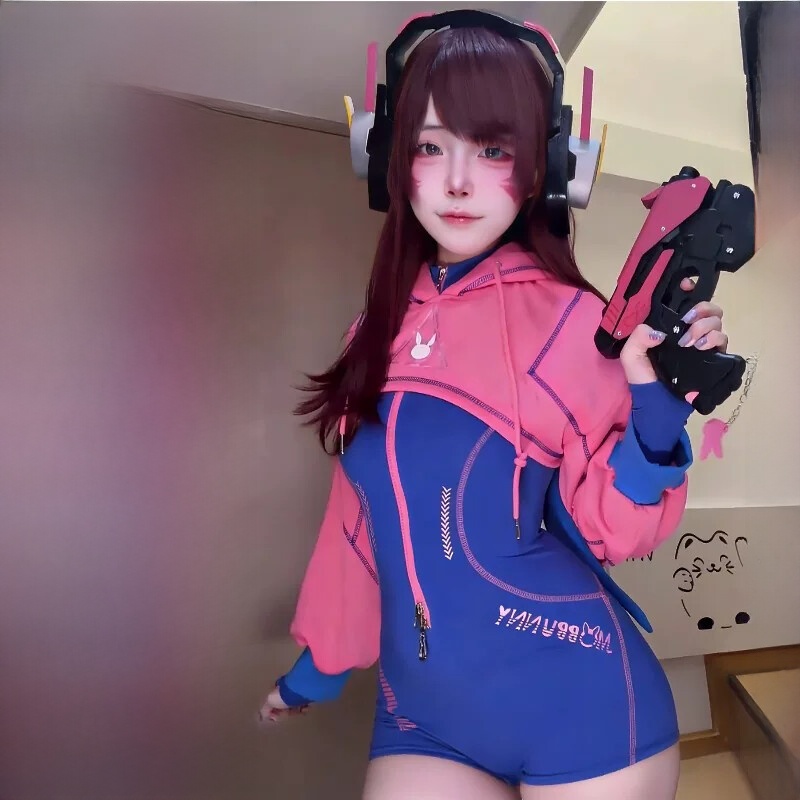 Disfraz de Cosplay de , Chica  - Dva Cosplay Prop reseña y precio