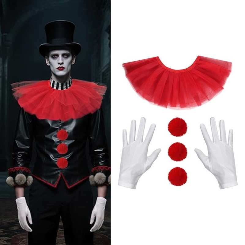 5 unids/set disfraces payaso H - Cosplay Prop Kit reseña y precio