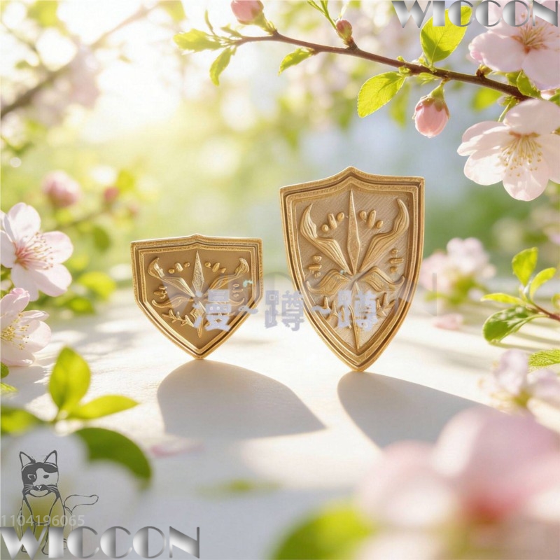 Emblema escolar dorado tsukino - Cosplay Prop 3D Print Settings reseña y precio