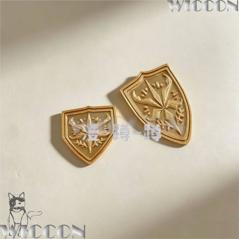Emblema escolar dorado tsukino - Cosplay Prop 3D Print Settings reseña y precio
